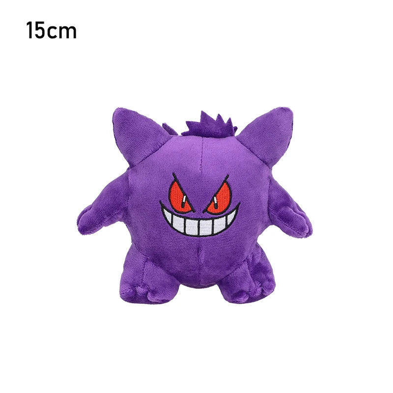 Pokemon Plush toys Mew Caterpie Weedle Ditto Gengar Mimikyu Snorlax Squirtle Lapras Furret Zorua for kid Birthday Christmas Gift