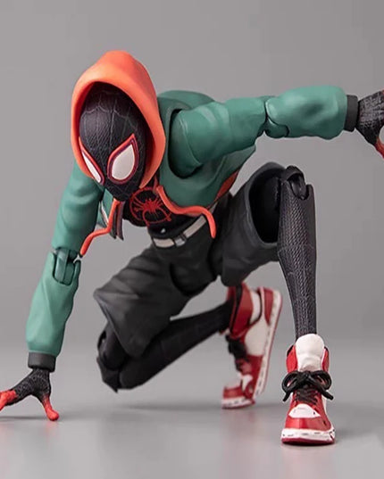 Marvel's Spider-Man Event Model Spider-Man Miles · SV · SHF· Morales Penny · Parker Anime Character Statue Toy