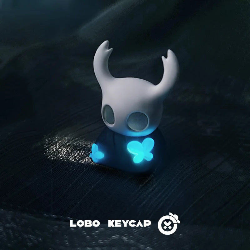 Hollow Knight Keycap Single Transparent Kawaii Hornet Creative Keycap Resin Mechanical Keyboard Customized Esc Game Peripheral
