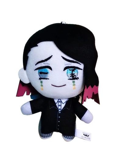 15cm Japan Anime Demon Slayer Akaza Rui Iguro Obanai Tanjirou Kamado Nezuko Agatsuma Zenitsu Plush Toys Doll Peluche Gift