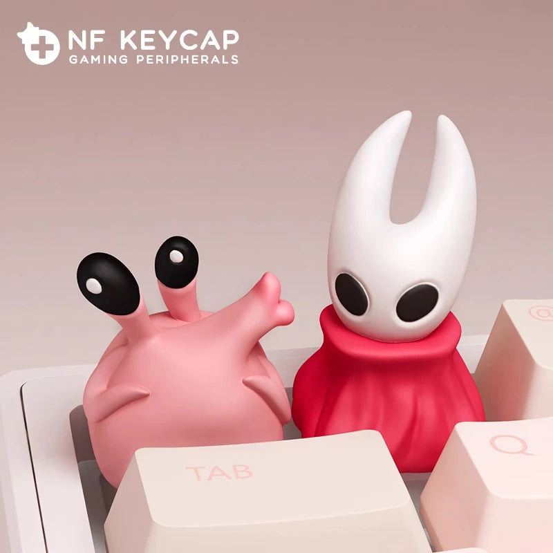Hollow Knight Hornet Nunu 3D Keycap Personalized Cute Keycap Customization Mechanical Keyboard Resin Keycap Creative ESC