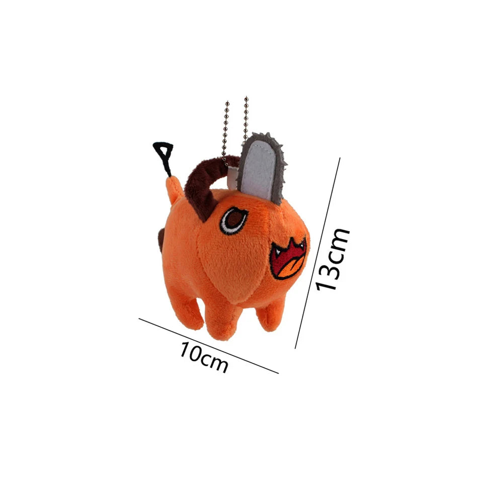 10-40cm Anime Chainsaw Man Dolls Plush Toy Cartoon Pochita Orange Dog Pillow Stuffed Soft  Toy for Kids Birthday Gift