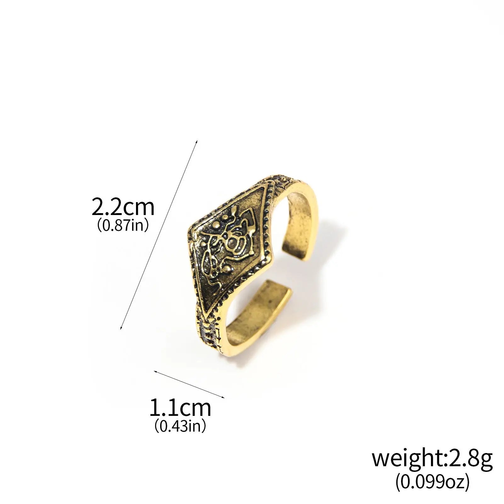 Game Dark Souls Ring Black Red Sapphire Vintage Style Ring Adjustable Metal Rings For Women Men Cosplay Jewelry Accessories Gift