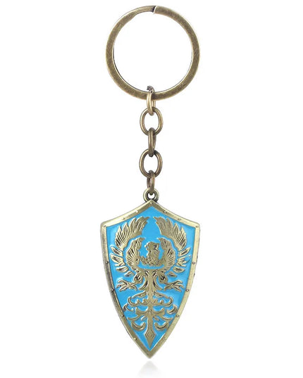 Game Dark Souls Keychain Sun Knight Shield Ornstein Artorias Sword Smough Hammer Key Chain Pendant Cosplay Jewelry