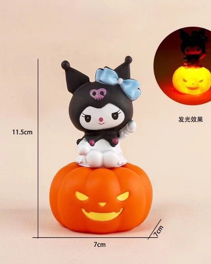 Animation Sanrios Kitty Kawaii Glowing Cloud Lamp Hello Kitty Bedside Lamp LED Night Light Cake Decoration Decoration Gift