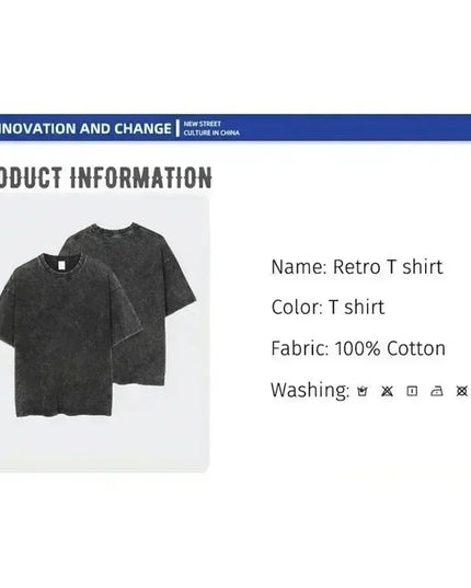 R-Rings Radahn E-Eldening Washed T Shirts Streetwear Hip Hop Casual T-Shirt Tees for Men and Women Short Sleeve Harajuku Graphic