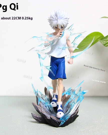 2025 Nuevas Figuras De Anime Hunter × Hunter Killua Zoldyck Figura  AccióN De Manga Modelo Pvc Estatua Coleccionable Ornamento