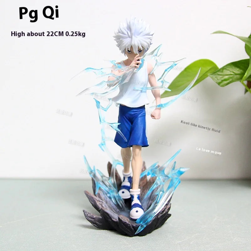 2025 Nuevas Figuras De Anime Hunter × Hunter Killua Zoldyck Figura  AccióN De Manga Modelo Pvc Estatua Coleccionable Ornamento