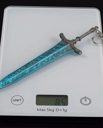 Elden Dark Moon Greatsword Model - 21cm/8.26in Zinc Alloy, Rust-resistant, Not Sharp, Ideal for Ring Collectors, Display