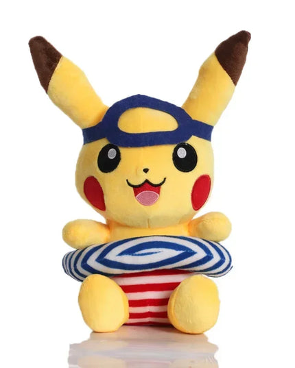 Pokemon Pikachu Pichu Charmander Bulbasaur Squirtle Psyduck Eevee Plush Soft Stuffed Animals Peluche Plushie Toy Small Doll