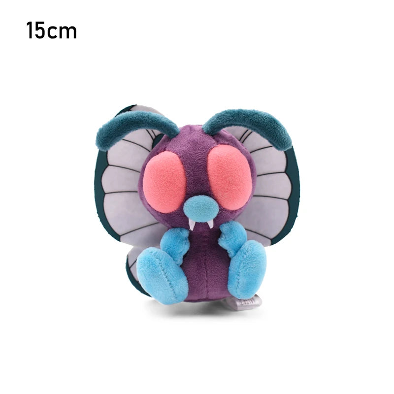 Pokemon Plush toys Mew Caterpie Weedle Ditto Gengar Mimikyu Snorlax Squirtle Lapras Furret Zorua for kid Birthday Christmas Gift
