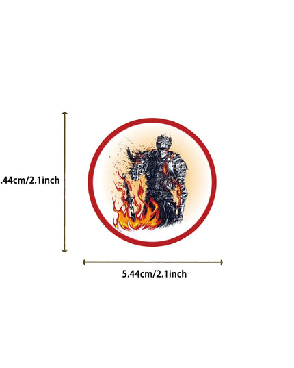 50Pcs Dark Souls Stickers Pack, Cool Game Vinyl Waterproof Decals for Water Bottle,Skateboard,Laptop,Phone,Scrapbooking