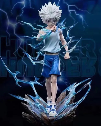 2025 Nuevas Figuras De Anime Hunter × Hunter Killua Zoldyck Figura  AccióN De Manga Modelo Pvc Estatua Coleccionable Ornamento