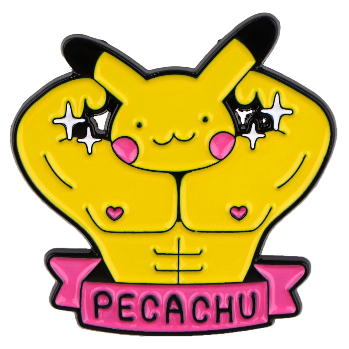 4 pcs Creative Brooch Set Cute Game Console Pikachu Togepi Charmander Enamel Pin Wallet Backpack Clothing Jewelry