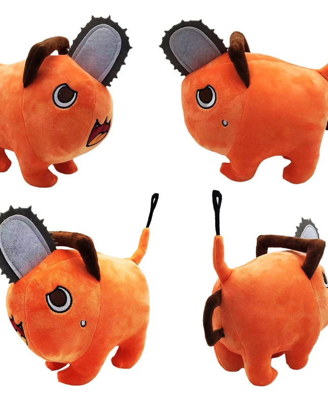 10-40cm Anime Chainsaw Man Dolls Plush Toy Cartoon Pochita Orange Dog Pillow Stuffed Soft  Toy for Kids Birthday Gift