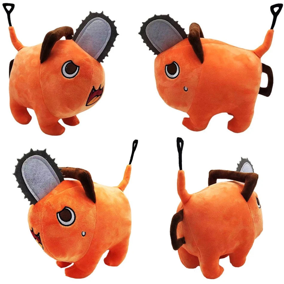 10-40cm Anime Chainsaw Man Dolls Plush Toy Cartoon Pochita Orange Dog Pillow Stuffed Soft  Toy for Kids Birthday Gift