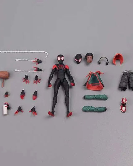 Marvel's Spider-Man Event Model Spider-Man Miles · SV · SHF· Morales Penny · Parker Anime Character Statue Toy