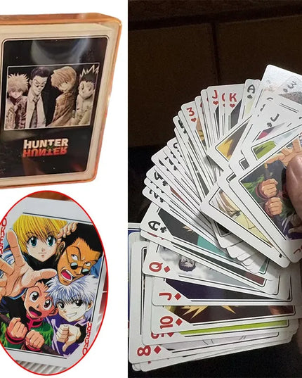 Hunter X Hunter Gon Cute Poker Anime Character Board Game Children's Poker Desktop Game Party Magic Prop Toy Card Series Gift