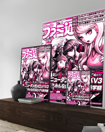 Classic Anime Danganronpa Classic Movie Posters HD Quality Poster Wall Art Painting Study Nordic Home Decor