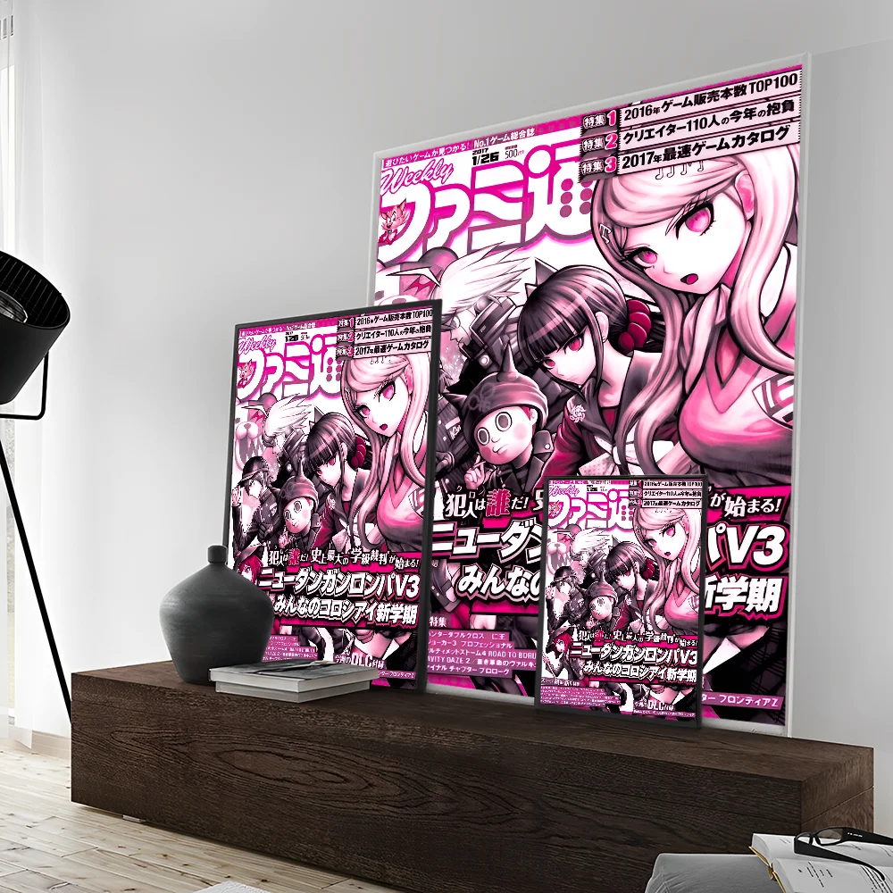 Classic Anime Danganronpa Classic Movie Posters HD Quality Poster Wall Art Painting Study Nordic Home Decor