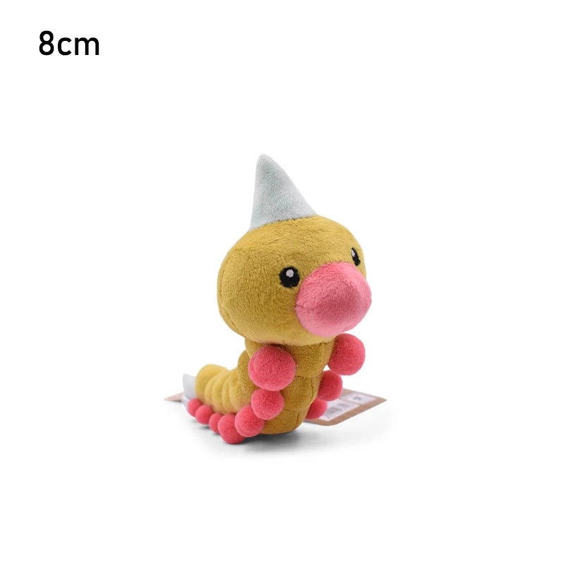Pokemon Plush toys Mew Caterpie Weedle Ditto Gengar Mimikyu Snorlax Squirtle Lapras Furret Zorua for kid Birthday Christmas Gift