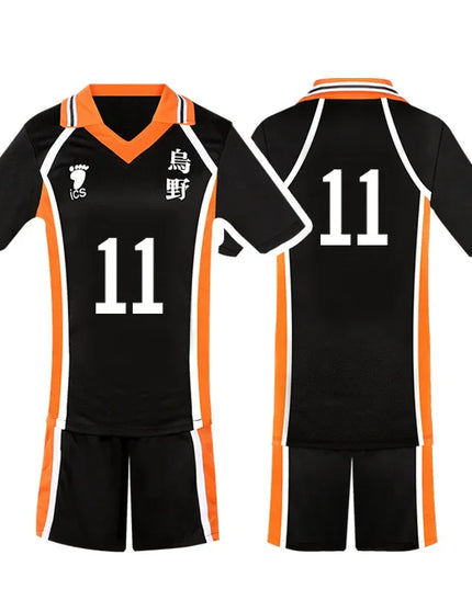 Haikyu!! Haikyuu Cosplay Costume Karasuno Koukou High School Volleyball Club Hinata Shoyo Kageyama Tobio Sportswear Jerseys