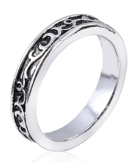 Game Dark Souls Ring Black Red Sapphire Vintage Style Ring Adjustable Metal Rings For Women Men Cosplay Jewelry Accessories Gift