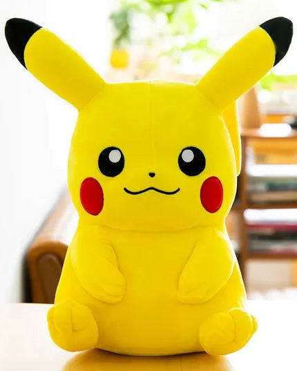 Pikachu 20cm Stuffed Plush Toys Kawaii Raichu Jenny Turtle Anime Doll Kids Birthday Christmas Gift