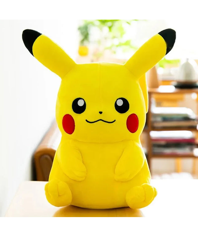 Pikachu 20cm Stuffed Plush Toys Kawaii Raichu Jenny Turtle Anime Doll Kids Birthday Christmas Gift