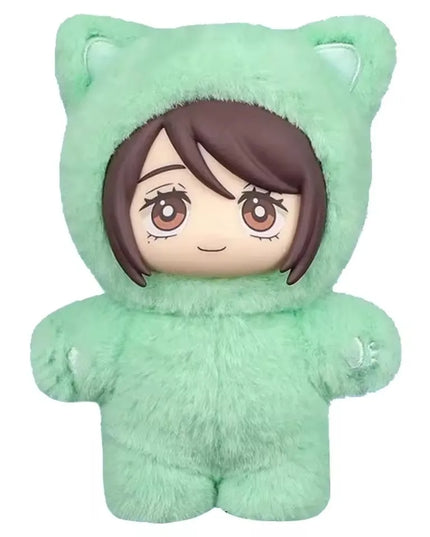 In Stock Genuine Eaki Jujutsu Kaisen Season 2 Cat Park Party Gojo Satoru Blind Box Plush Wrist Bag Pendant Model Collection