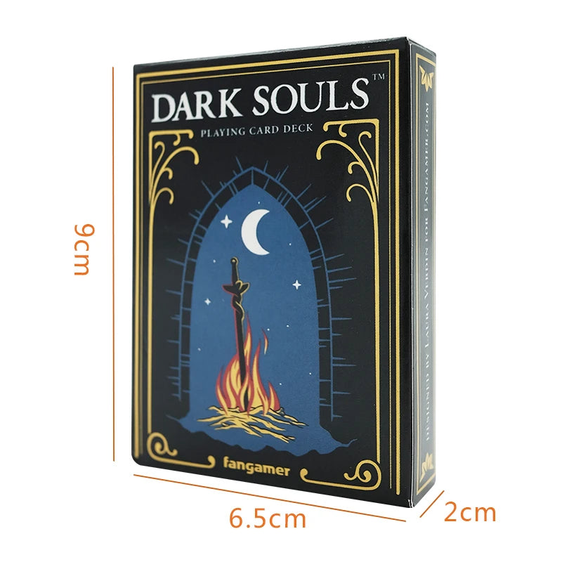 Dark Souls Poker Cards - Deck of 52 Cards Perfect for Playing Poker, Black Jack, Big 2 and Other Card Games
