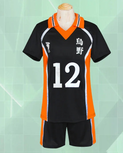 Haikyu!! Haikyuu Cosplay Costume Karasuno Koukou High School Volleyball Club Hinata Shoyo Kageyama Tobio Sportswear Jerseys