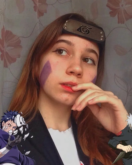 Ninja Headband Rebel Leaf Naruto Forehead Protector Coslapaly Anime Peripheral