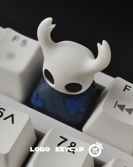 Hollow Knight Keycap Single Transparent Kawaii Hornet Creative Keycap Resin Mechanical Keyboard Customized Esc Game Peripheral