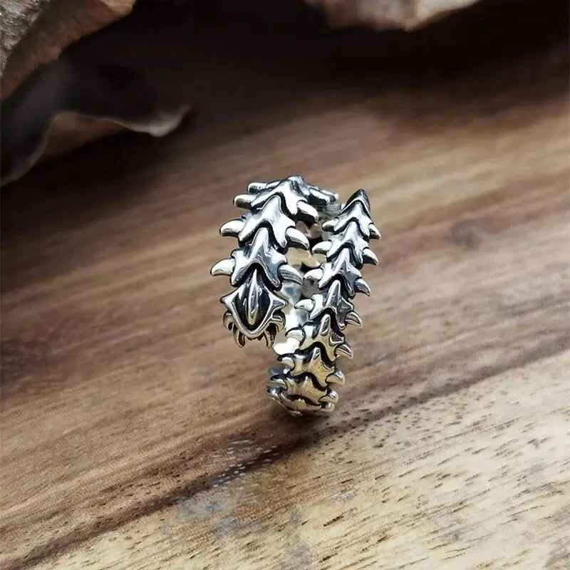 Hot Game Genshin Impact The Knave Arlecchino Cosplay Ring Unisex Adjustable Opening Rings Jewelry Accessories Gifts