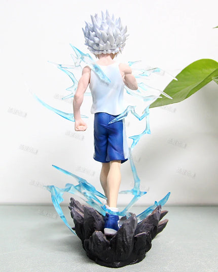 2025 Nuevas Figuras De Anime Hunter × Hunter Killua Zoldyck Figura  AccióN De Manga Modelo Pvc Estatua Coleccionable Ornamento