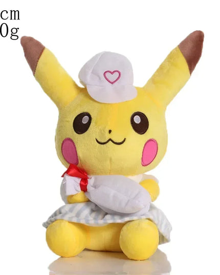 Pokemon Pikachu Pichu Charmander Bulbasaur Squirtle Psyduck Eevee Plush Soft Stuffed Animals Peluche Plushie Toy Small Doll
