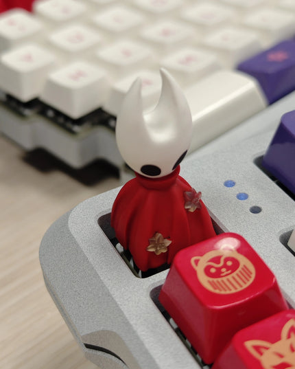 Hollow Knight Keycap Single Transparent Kawaii Hornet Creative Keycap Resin Mechanical Keyboard Customized Esc Game Peripheral