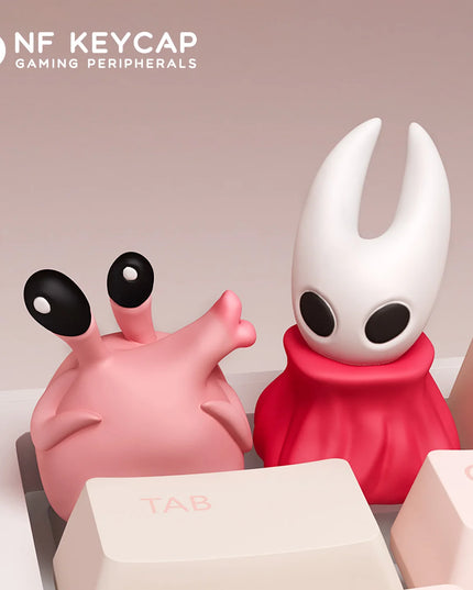 Hollow Knight Hornet Nunu 3D Keycap Personalized Cute Keycap Customization Mechanical Keyboard Resin Keycap Creative ESC