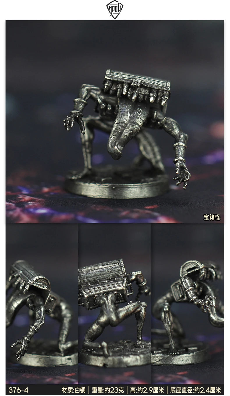 Cupronickel Dark Soul Sun Knight Onion Soldier Toys Model Finished Product Gifts Board Game Piece Miniature Ornament Accessories