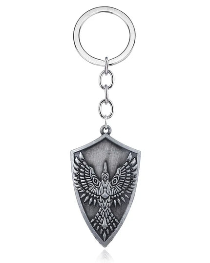 Game Dark Souls Keychain Sun Knight Shield Ornstein Artorias Sword Smough Hammer Key Chain Pendant Cosplay Jewelry