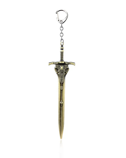 Game Dark Souls Keychain Sun Knight Shield Ornstein Artorias Sword Smough Hammer Key Chain Pendant Cosplay Jewelry