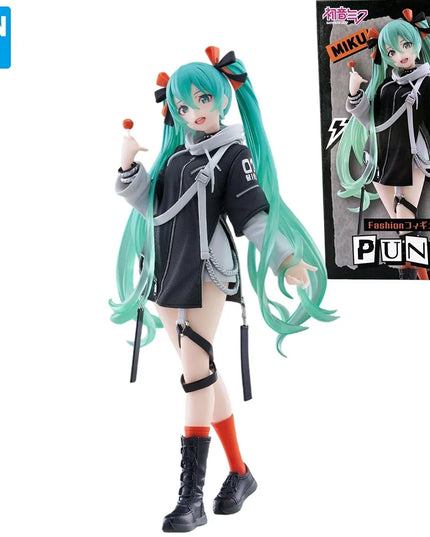 In Stock Authentic TAITO Fashion VOCALOID Hatsune Miku Punk Future Scenery Manual Model Toys Holiday Gifts