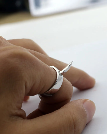 Annie Leonhart Cosplay Ring Anime Attack on Titan Metal Rings for Women Men Jewelry Accessories Props Halloween Gift