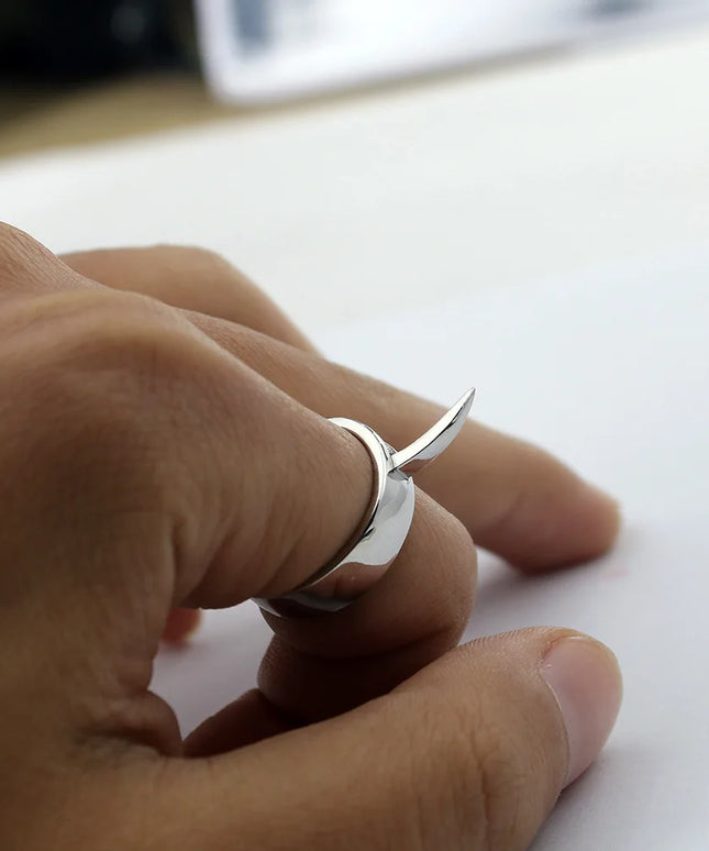 Annie Leonhart Cosplay Ring Anime Attack on Titan Metal Rings for Women Men Jewelry Accessories Props Halloween Gift