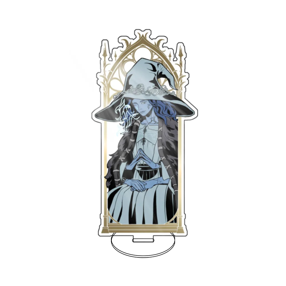 Anime Game Elden Ring 15CM Melina Starscourge Radahn Aseo Queen Marika the Eternal Acrylic Stand Model Plate birthday gifts
