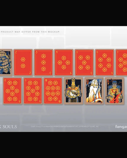 Dark Souls Poker Cards - Deck of 52 Cards Perfect for Playing Poker, Black Jack, Big 2 and Other Card Games