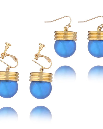 Phantom Troupe Chrollo Lucilfer Cosplay Earrings Anime Hunter x Hunter Clip Earrings for Women Men Jewelry Gift