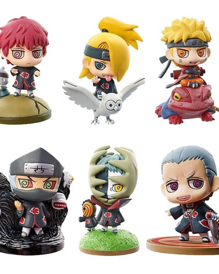 Hot Naruto Shippuden Anime figure Model Sasuke kakashi Gaara Action Figurine PVC Statue Collectible Toy  Doll children gifts