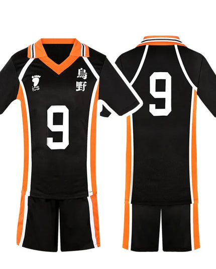 Haikyu!! Haikyuu Cosplay Costume Karasuno Koukou High School Volleyball Club Hinata Shoyo Kageyama Tobio Sportswear Jerseys